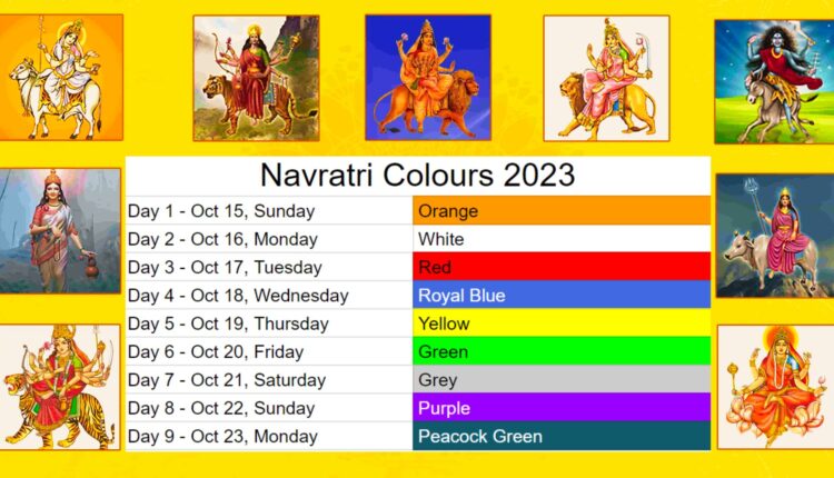 Navratri Colours 2024 Significance Of Sharad Navratri Colours