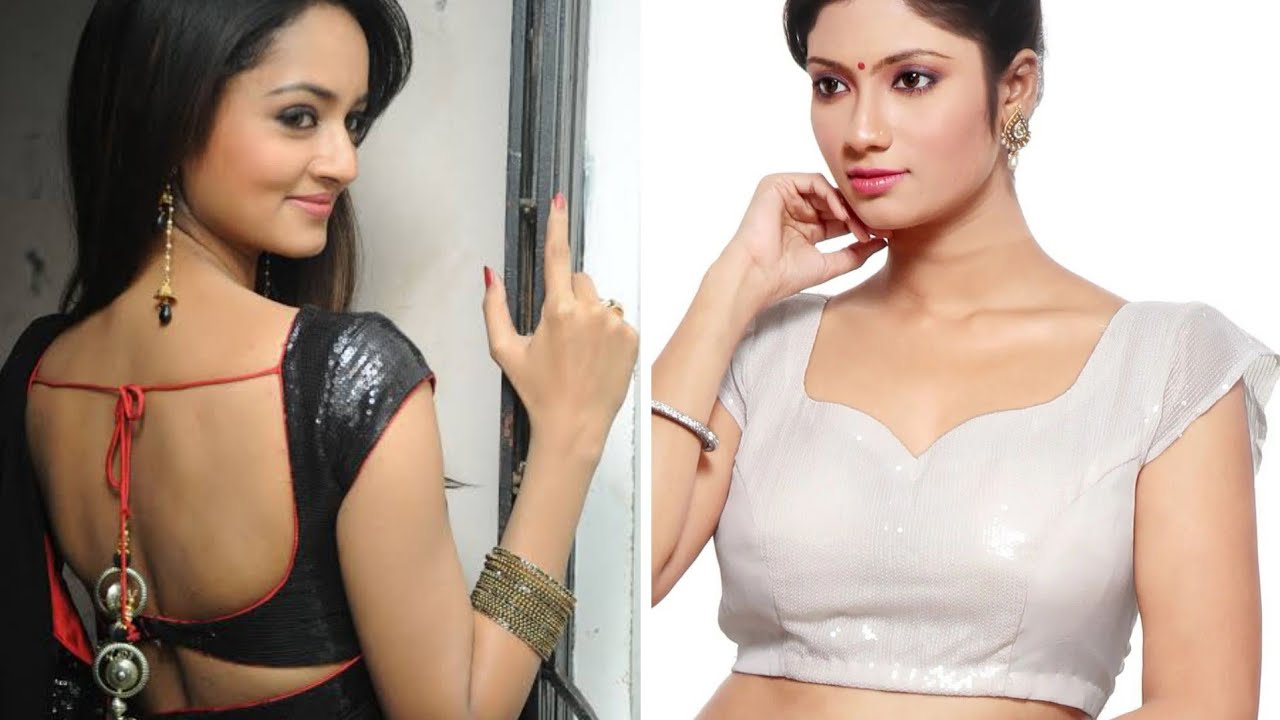 Cape sleeve blouse design