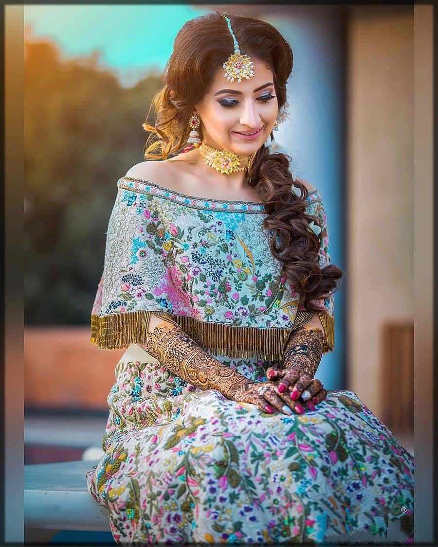 Off shoulder with cape style sleeve