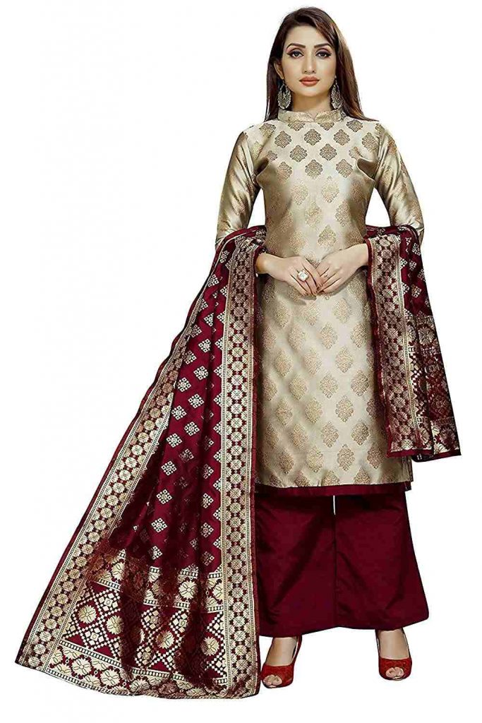 Cotton Silk Punjabi Suit Design