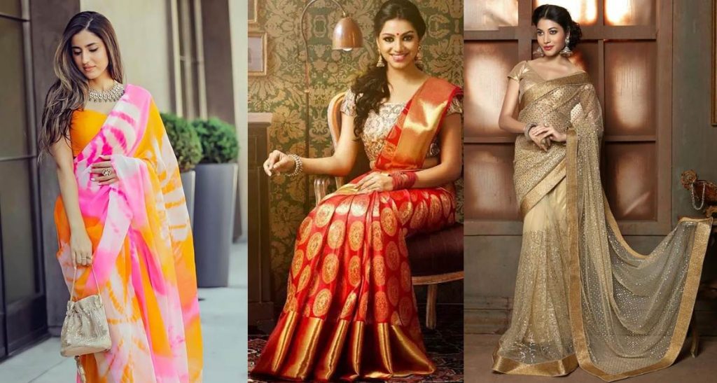 Designer Simple Saree for Newly Wedded