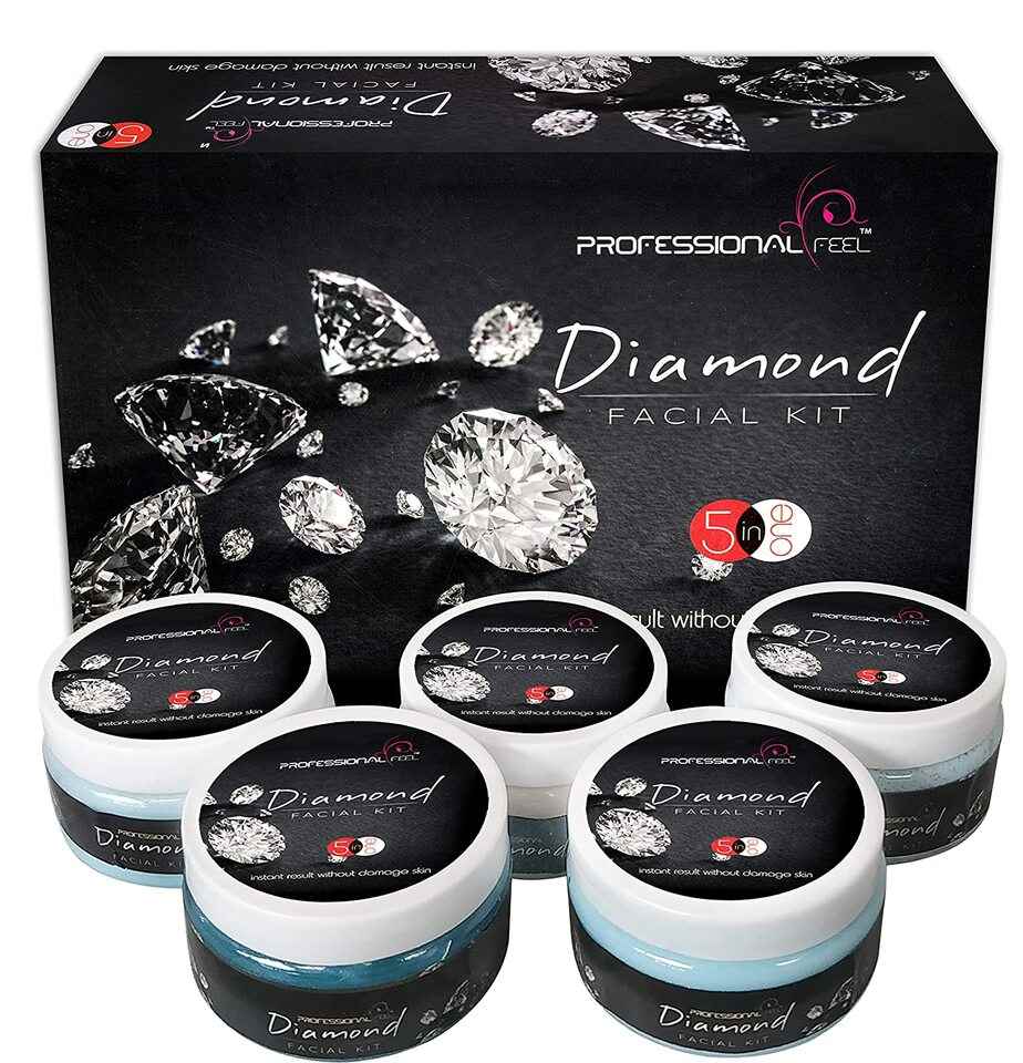 प्रोफेशनल फील डायमंड फेशियल किट