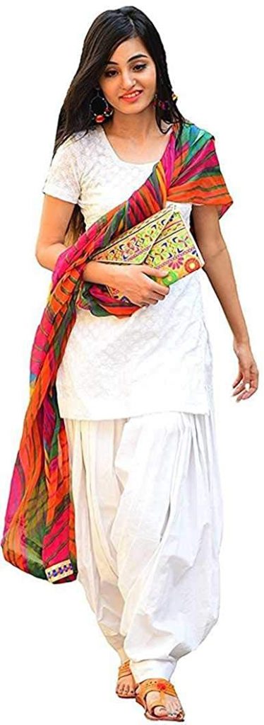 Punjabi Plain Suit Design Photo