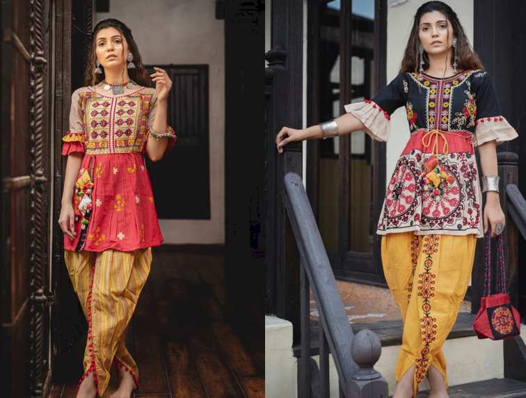 Punjabi Salwar Suit for Garba Dance