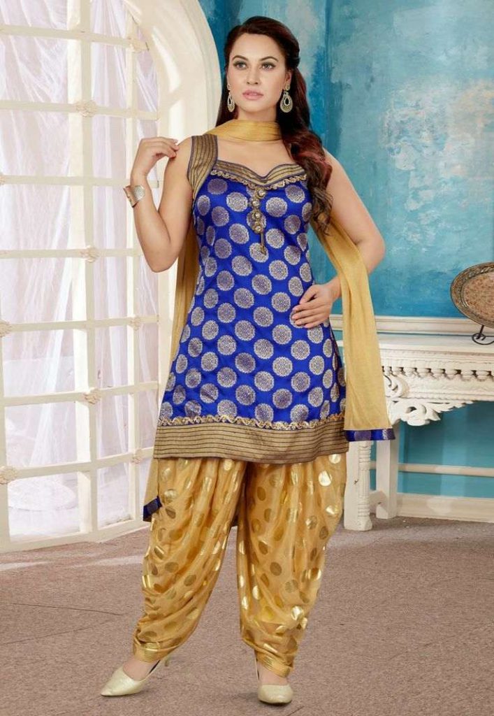 Punjabi Suit with Designer Salwar