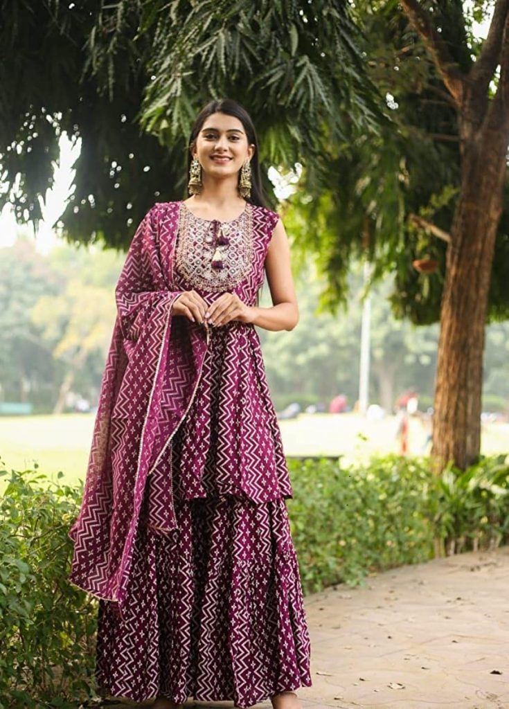 Sharara Suit Design Photos