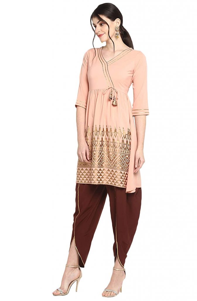 धोती सलवार स्टाइल पंजाबी सूट