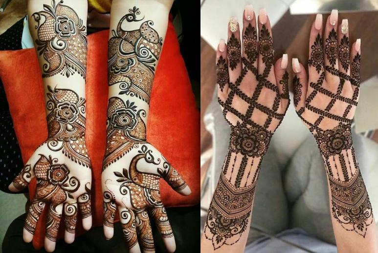 Arabic Mehndi Design on Karva Chauth - मेहंदी डिजाईन