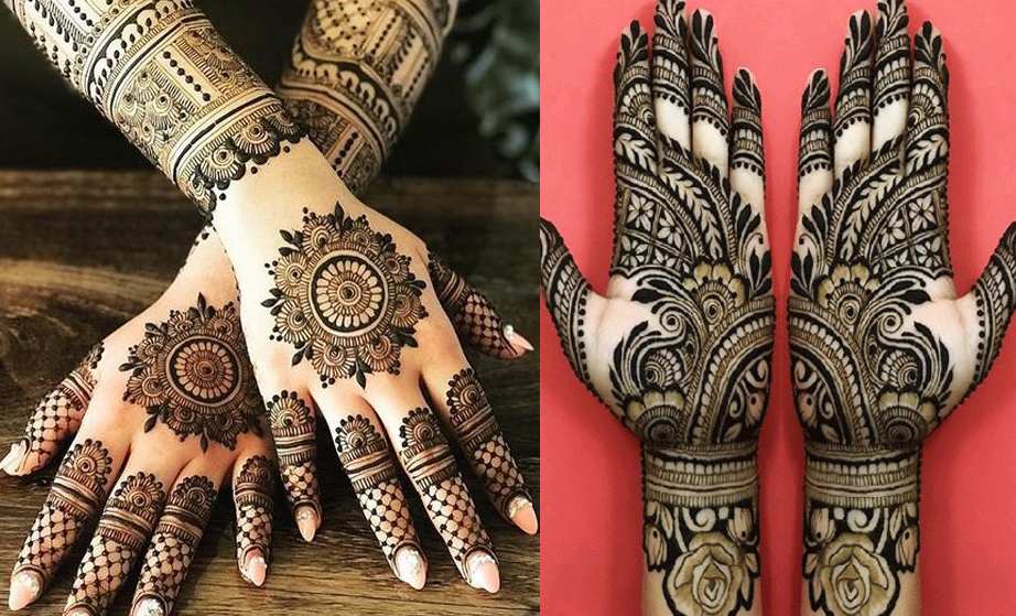 Floral Mehndi Design on Karva Chauth 2022 - मेहंदी डिजाईन