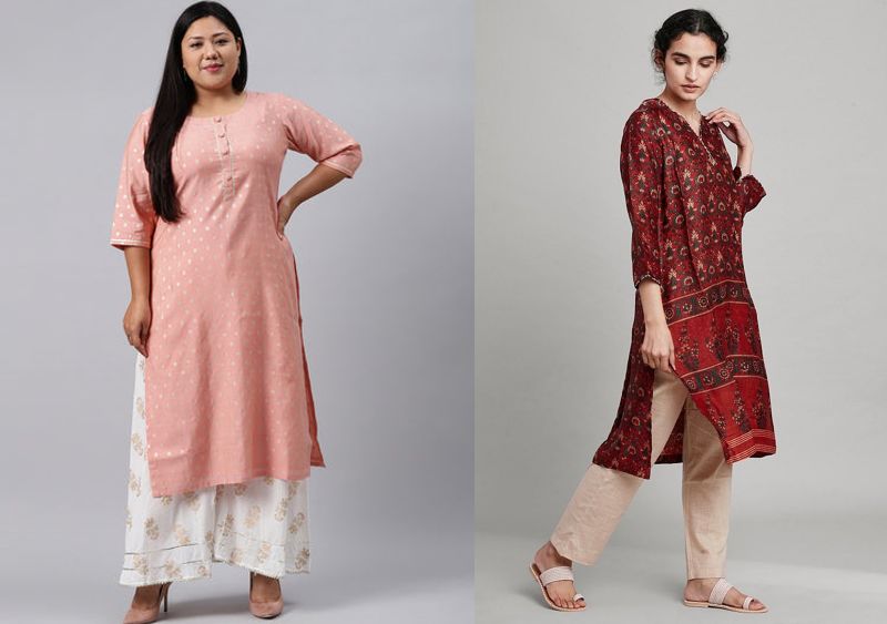 पलाज़ो सूट पहन कर बदलें अपनी लुक - 50 से अधिक उम्र की महिलाओं