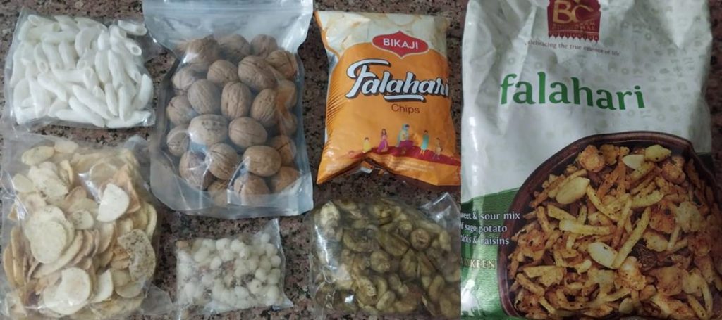 फलाहारी चिप्स या नमकीन