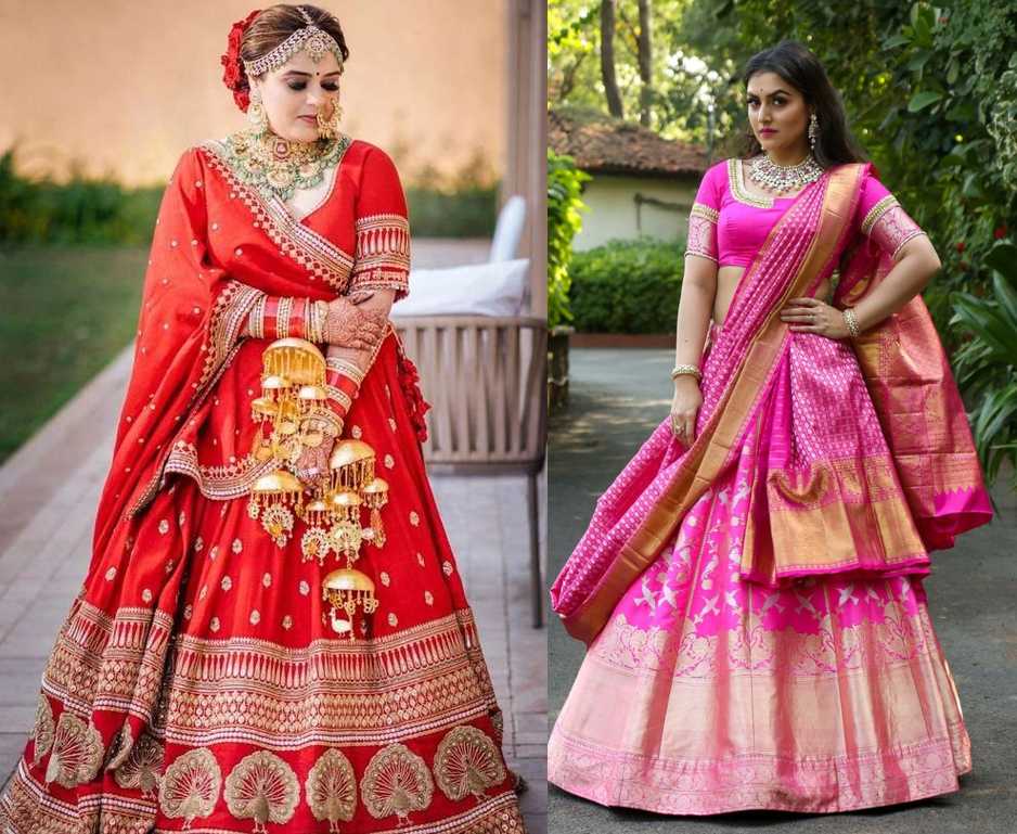 लहंगा पहन कर बनाएं अपनी स्टाइल स्टेटमेंट - 50 से अधिक उम्र की महिलाओं के लिए स्टाइलिश  ड्रेस