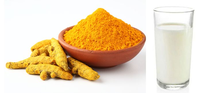 दूध और हल्दी का फेस पैक