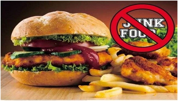say no to junk food