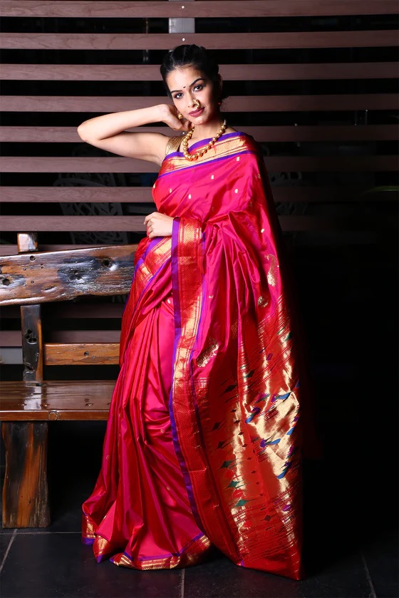 Yevla Paithani Saree