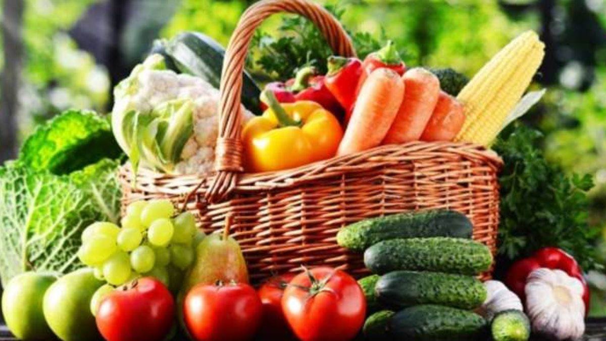 हरी सब्जियां और फल