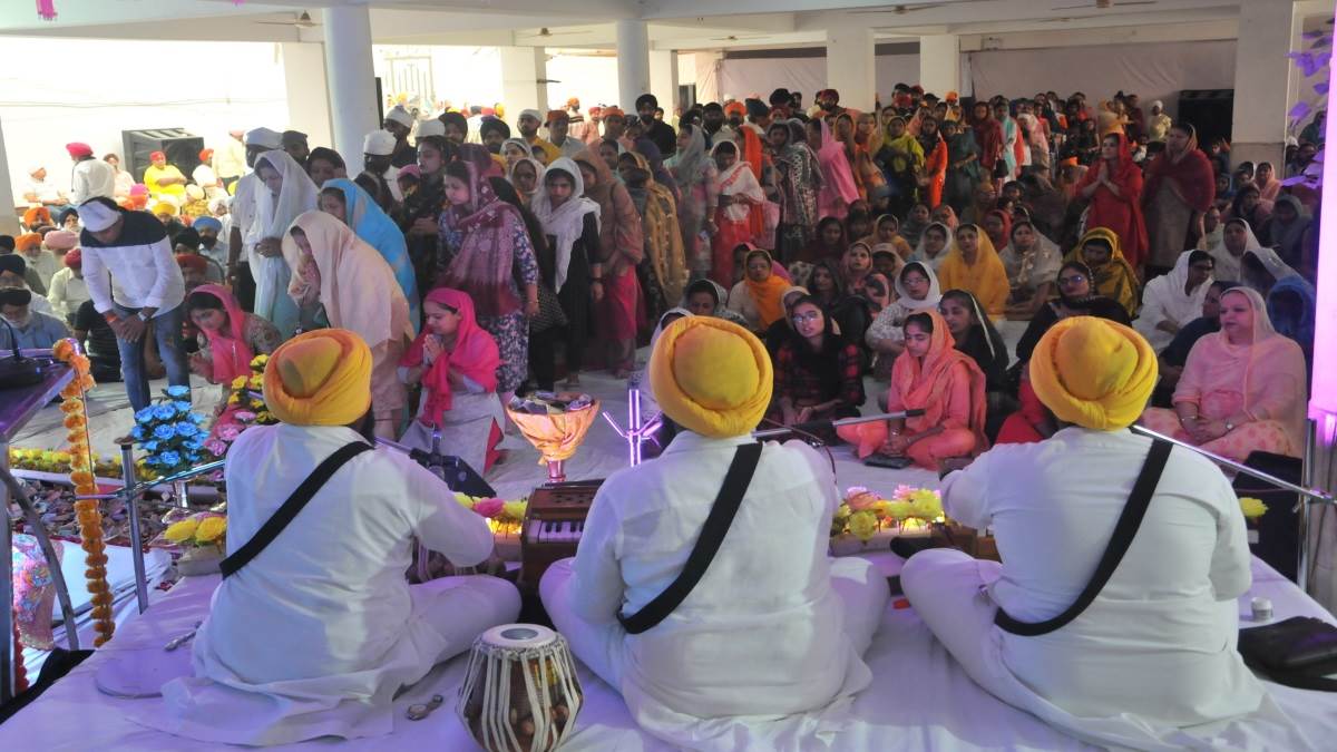 पंजाबी शादी में कीर्तन की रसम