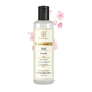 KHADI NATURAL Herbal Skin Toner With Rose Water