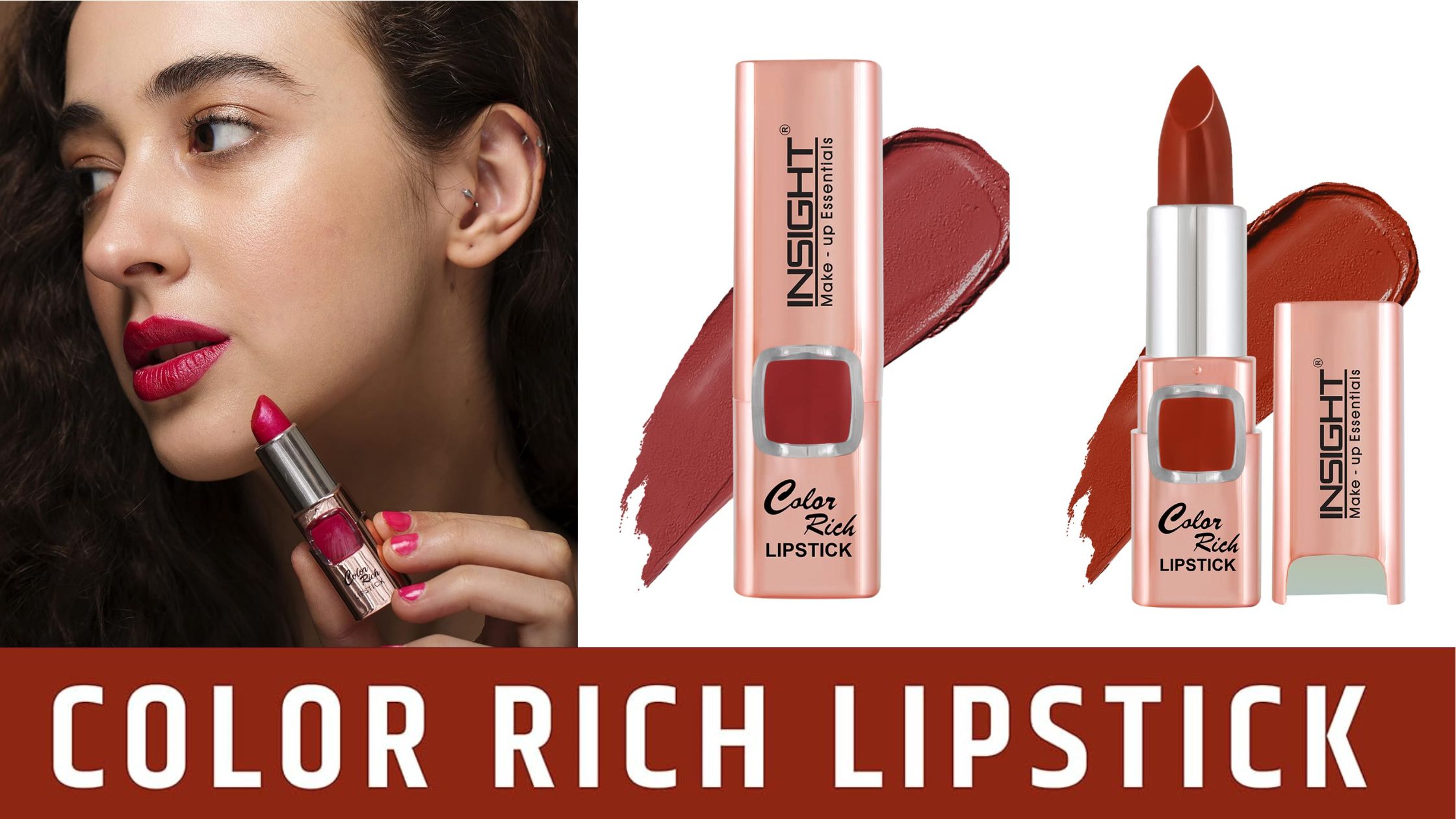 Insight Color Rich Lipstick Review in Hindi