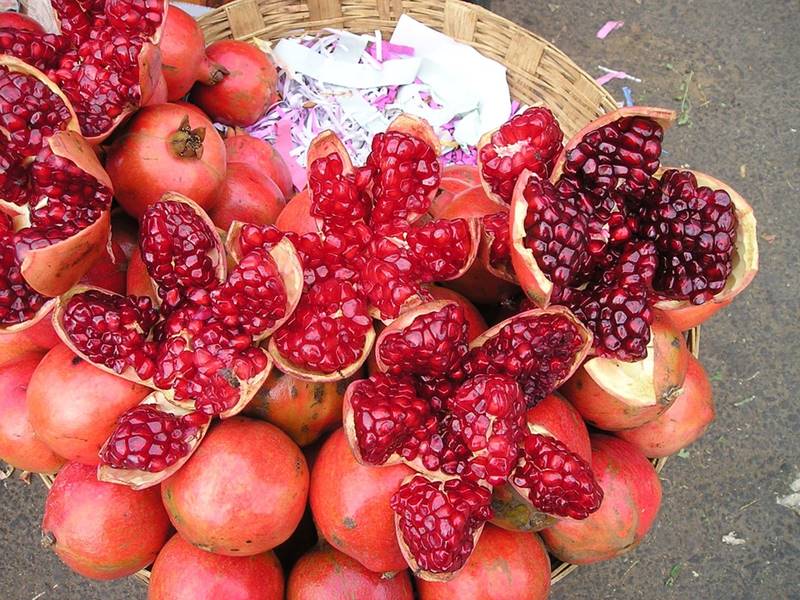 Pomegranate for Lord Ganesha