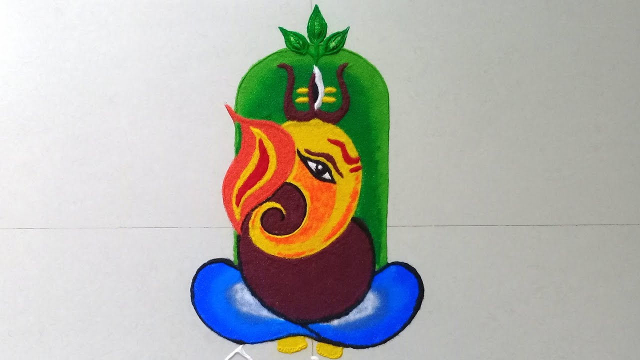 Ganesh Chaturthi 2023 Rangoli Design