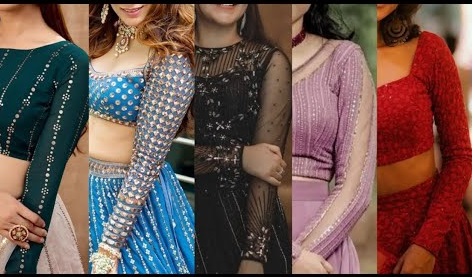 फुल बाजू ब्लाउज डिजाइन फॉर नवरात्रि