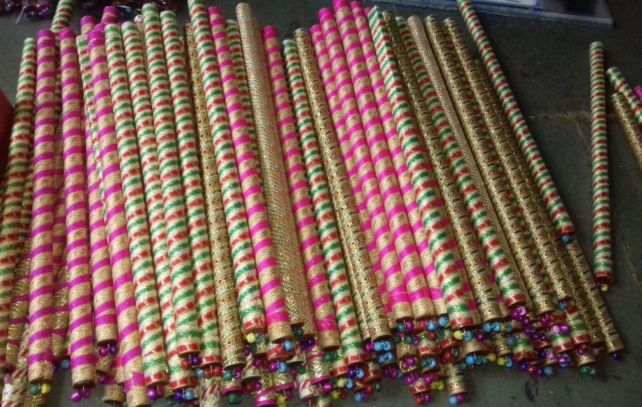 DIY Dandiya Stick
