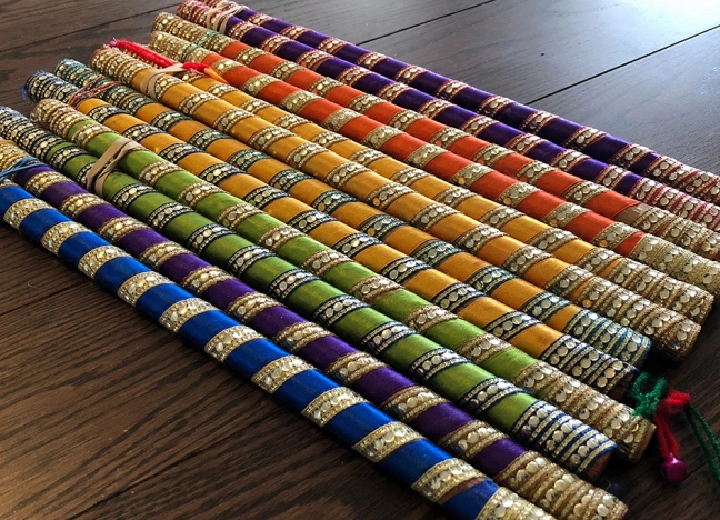 DIY Dandiya Stick
