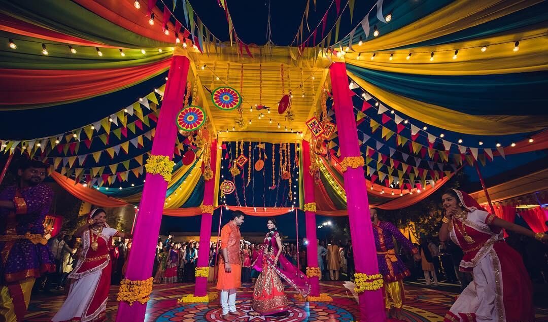 Dandiya Night Decoration Idea
