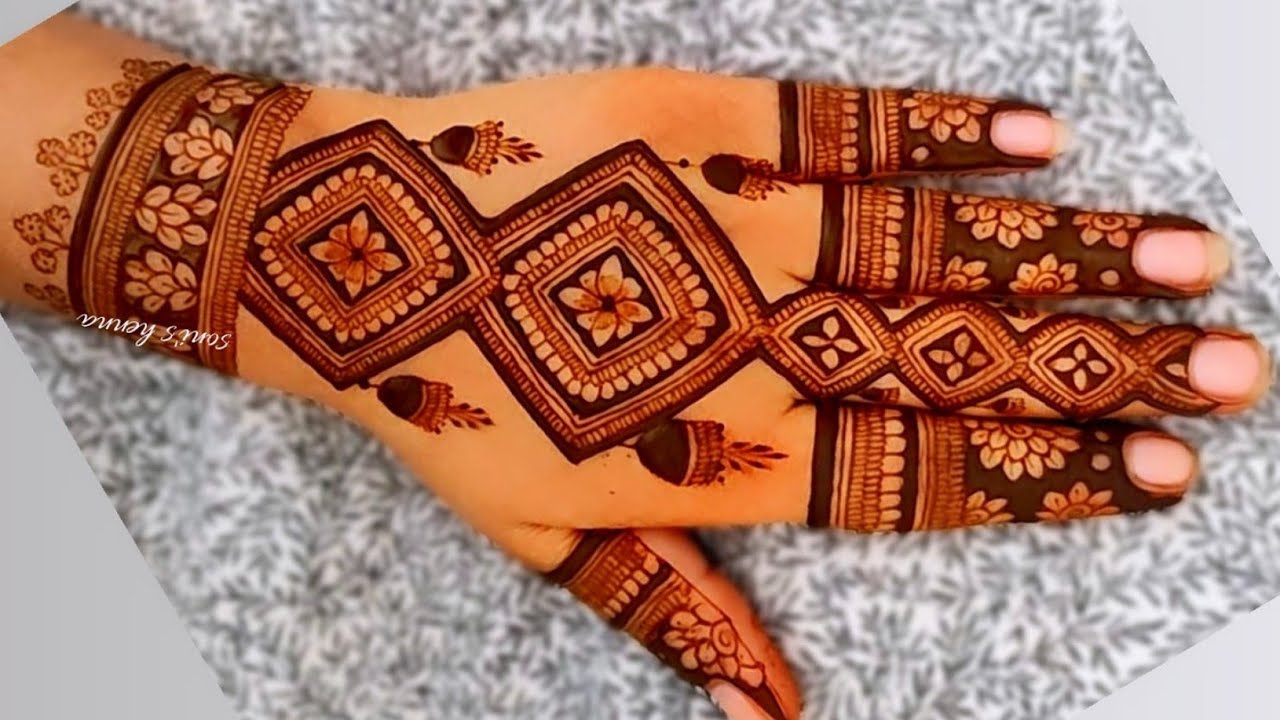Diamond Mehndi Designs