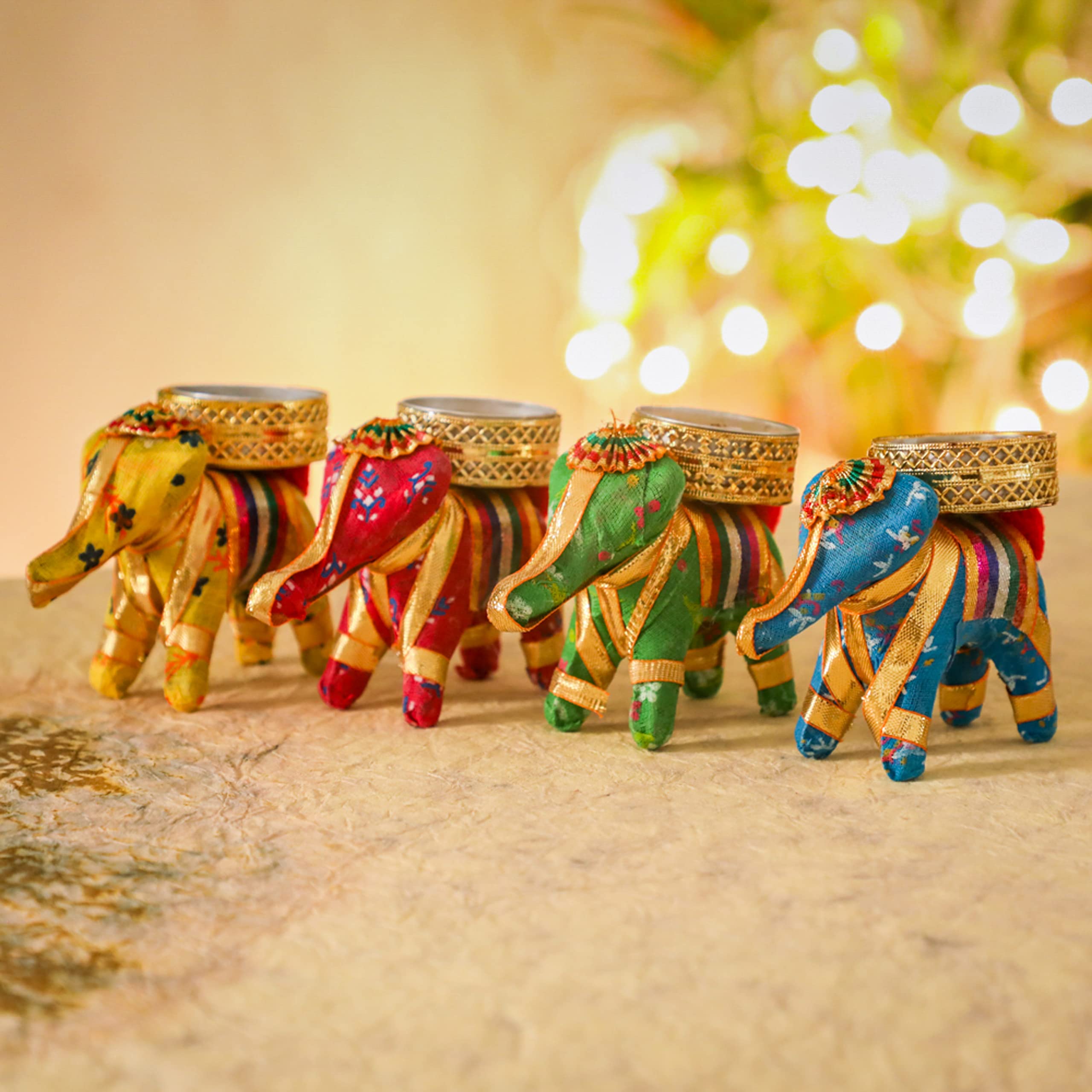 Elephant Diya Decoration