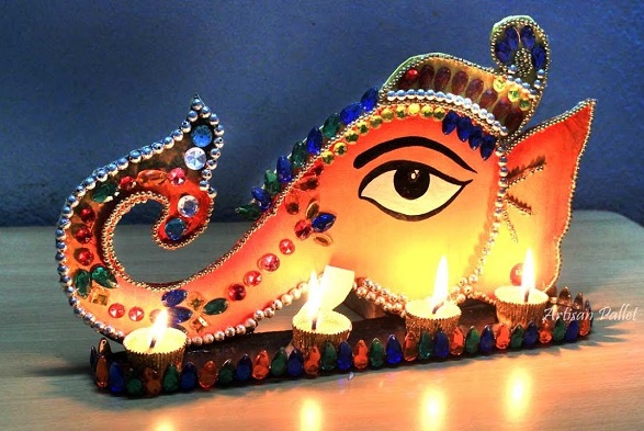  Ganesh-Diya-Decoration