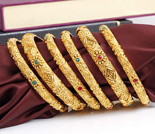 Golden Bangles for Karwa Chauth
