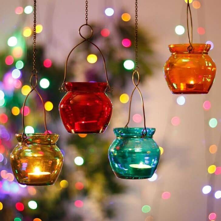 Hanging Diya Decoration