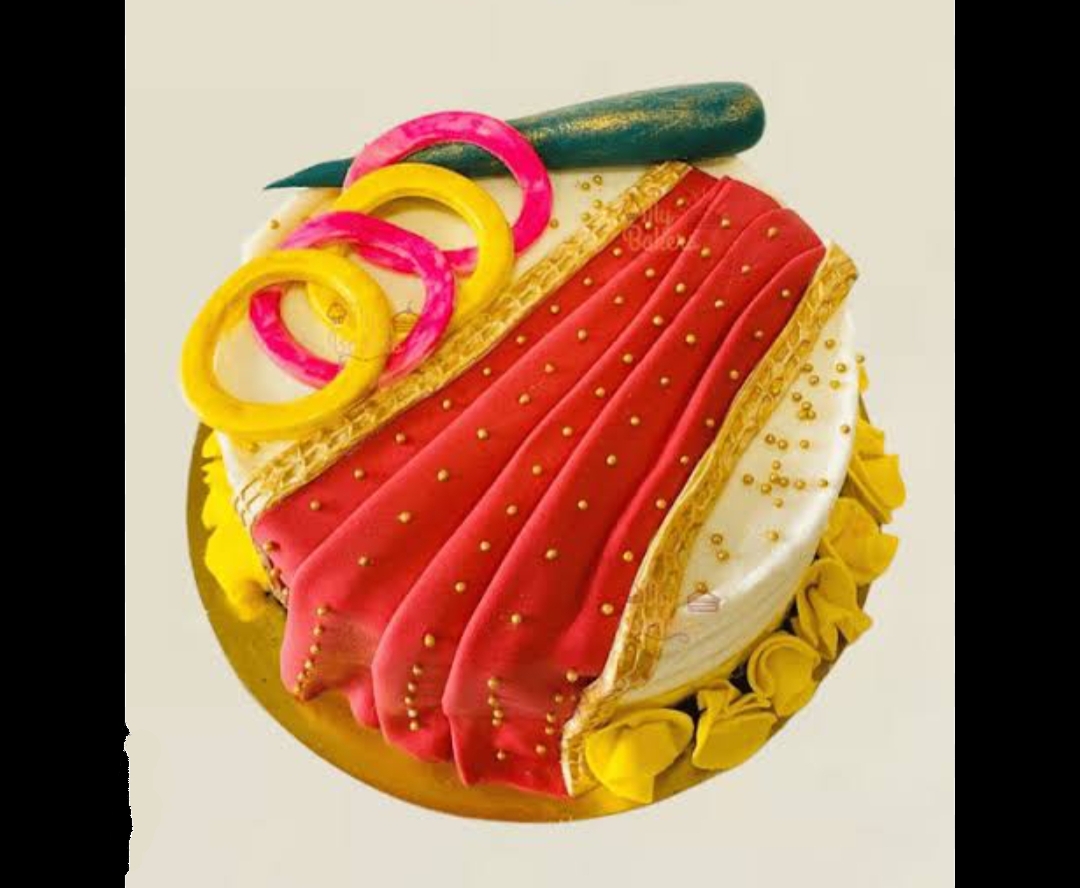  Karva Chauth Cake Design