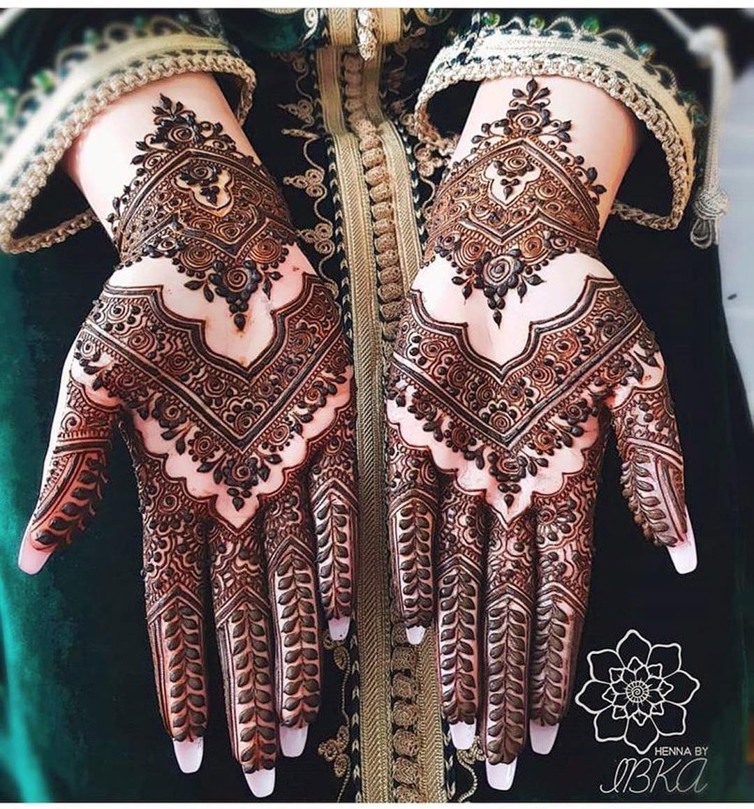 Mahal Mehndi Design