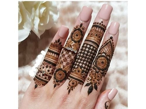 Mehndi Designs For Fingers