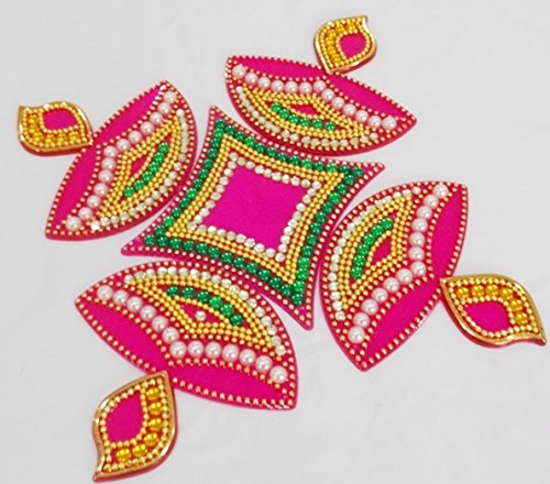 Navratri Special Acrylic Rangoli Design
