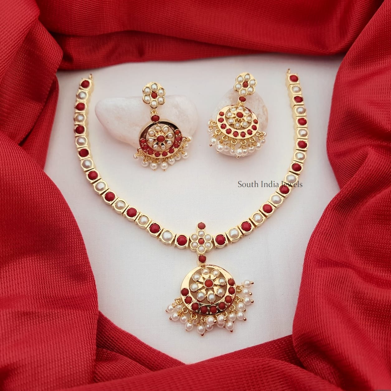 Pearls and Coral Jewellery
