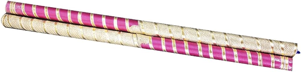 Pink Gulzari Dandiya Sticks