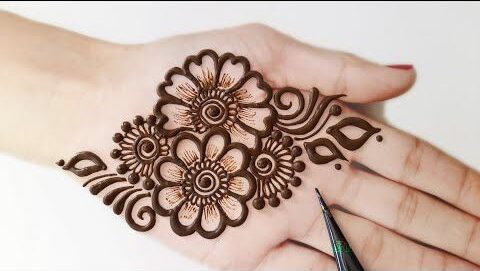 navratri mehndi design 