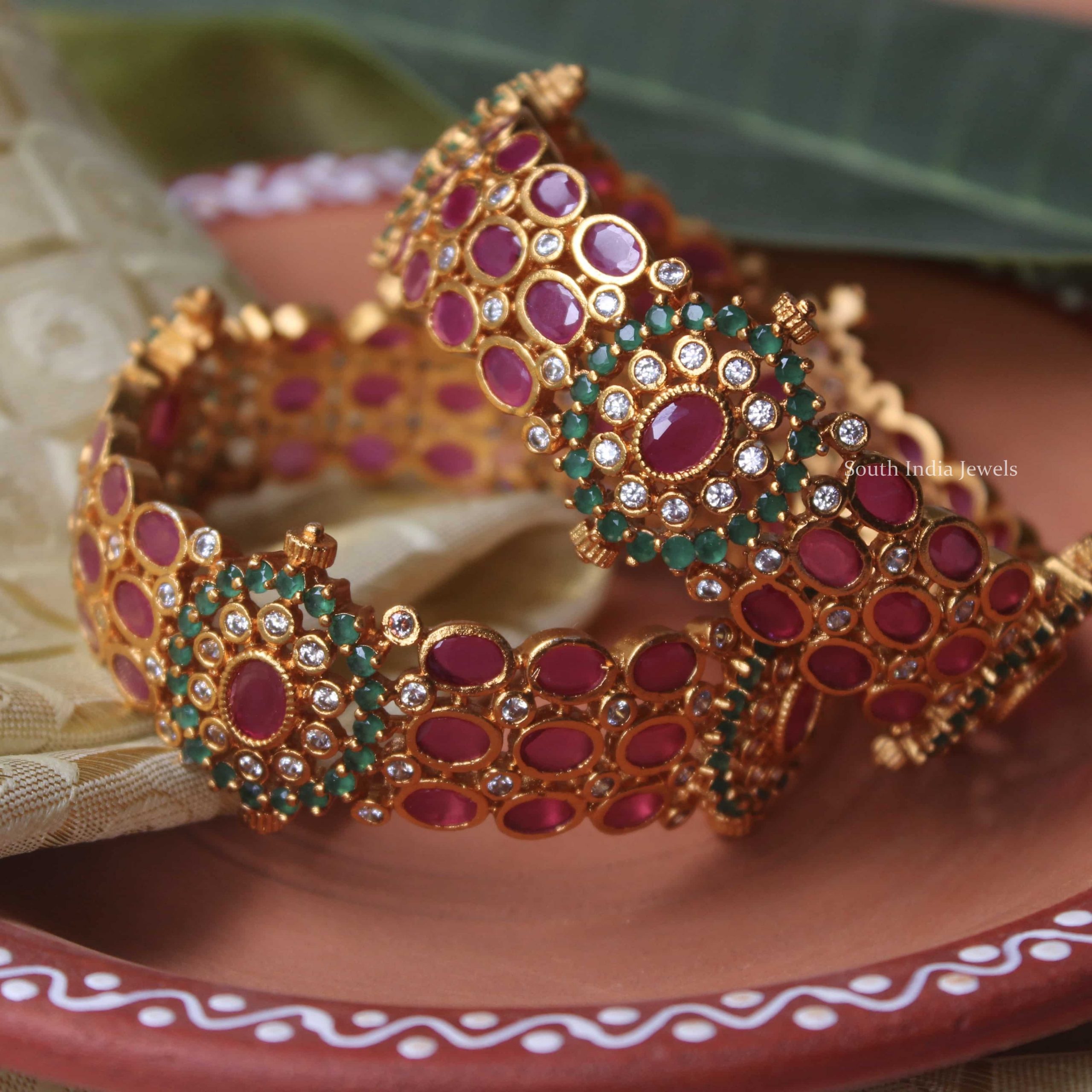 Traditional Kada and Necklace