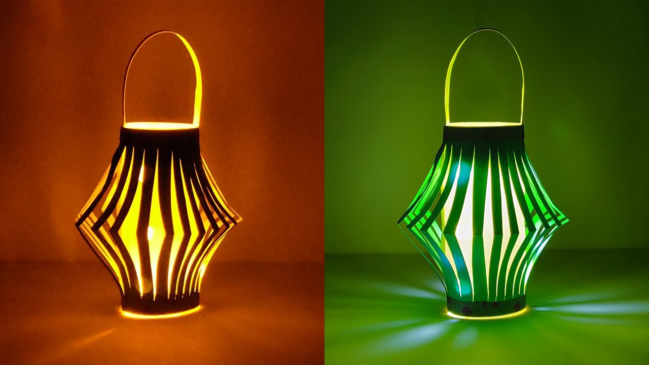 light decoration with paper