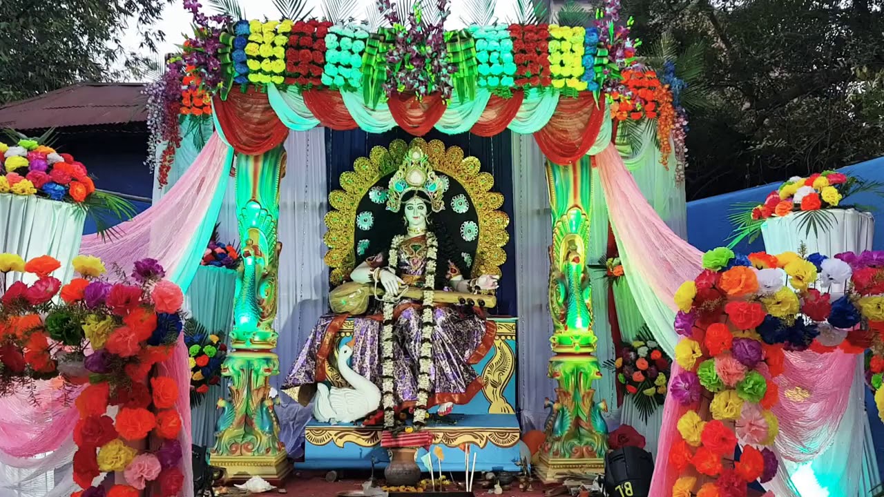 mata mandap decoration
