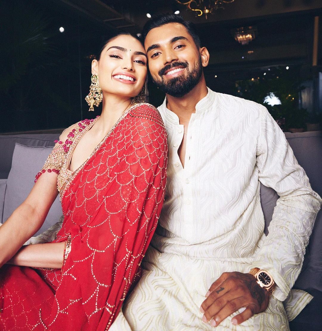 Athiya-Shetty-and-KL-Rahuls-Karva-Chauth-Look
