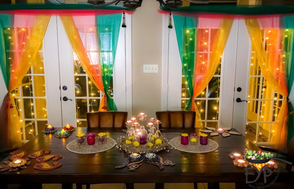 Diwali Decoration Idea for Dining Room