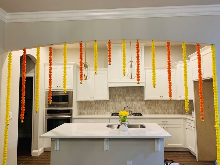 Diwali Decoration Idea for Kitchen