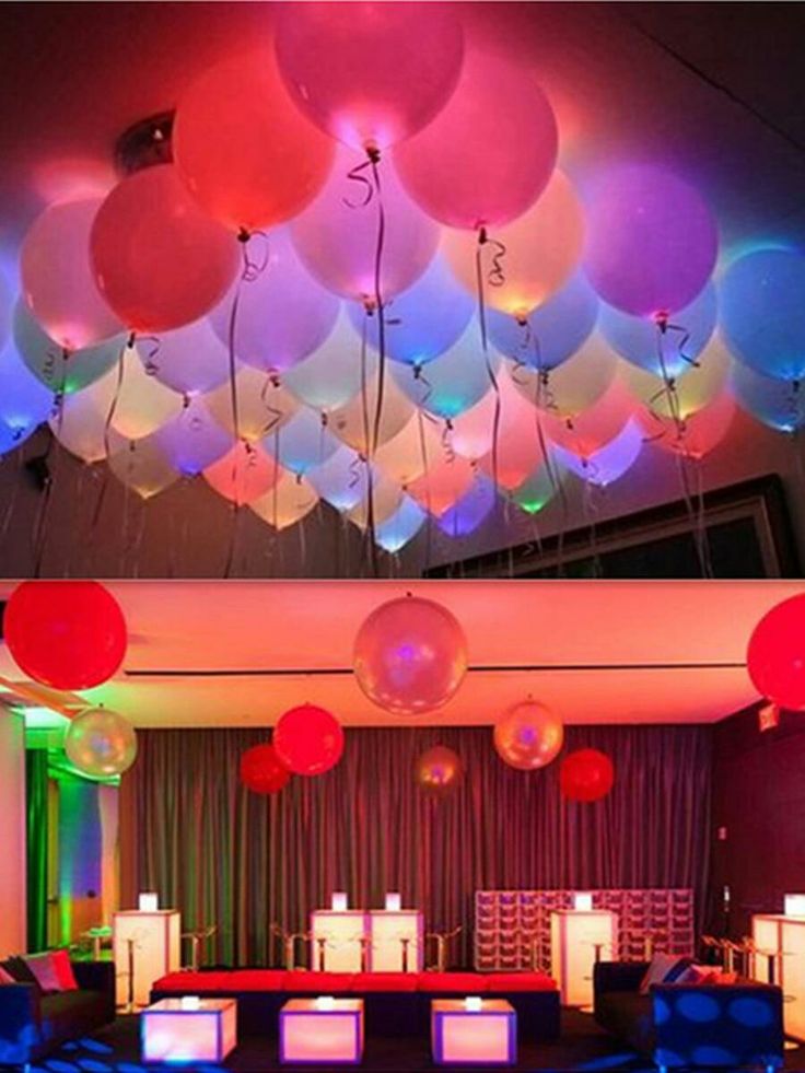Diwali Decoration With Balloons