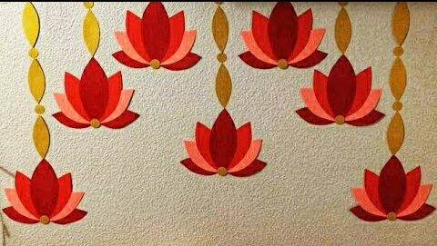 Diwali Decoration With Wall Painting
