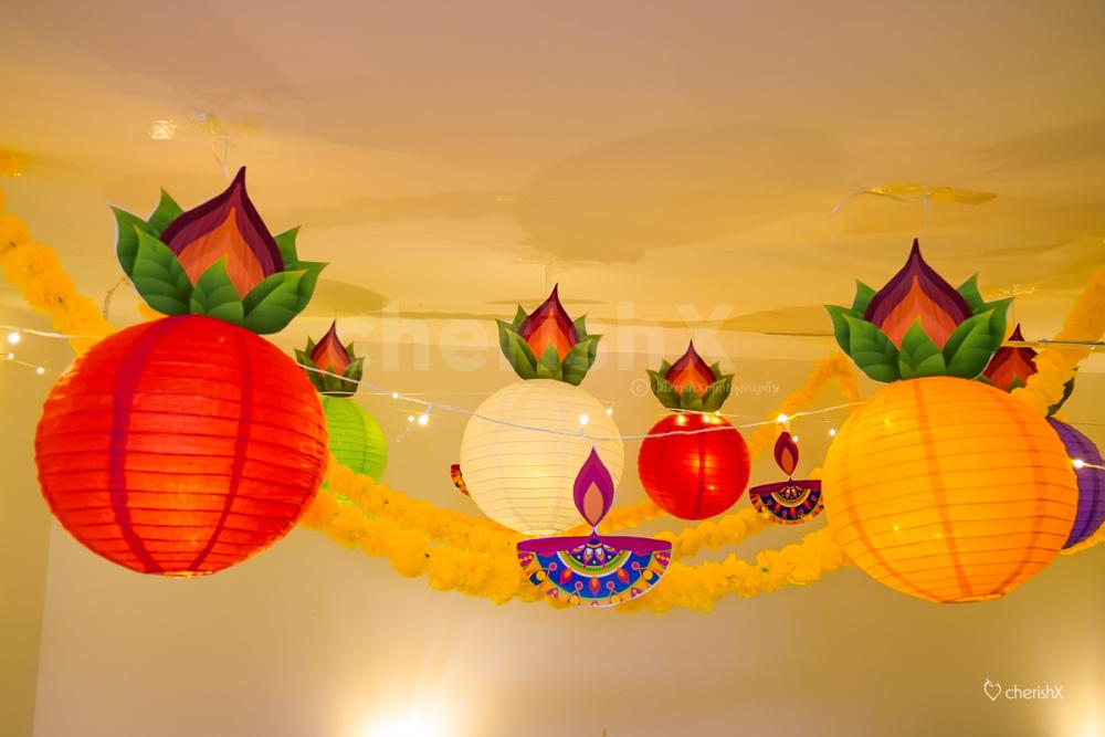 Diwali Decoration with Charming Lanterns